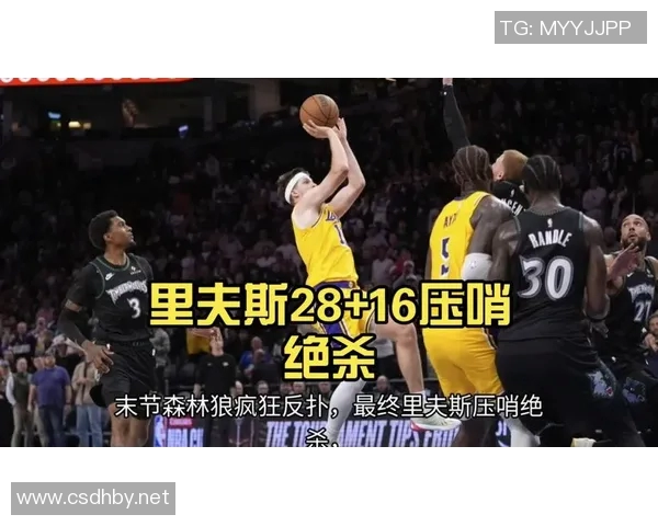 拉拉维亚神准爆发创队史纪录，助湖人客场力克森林狼